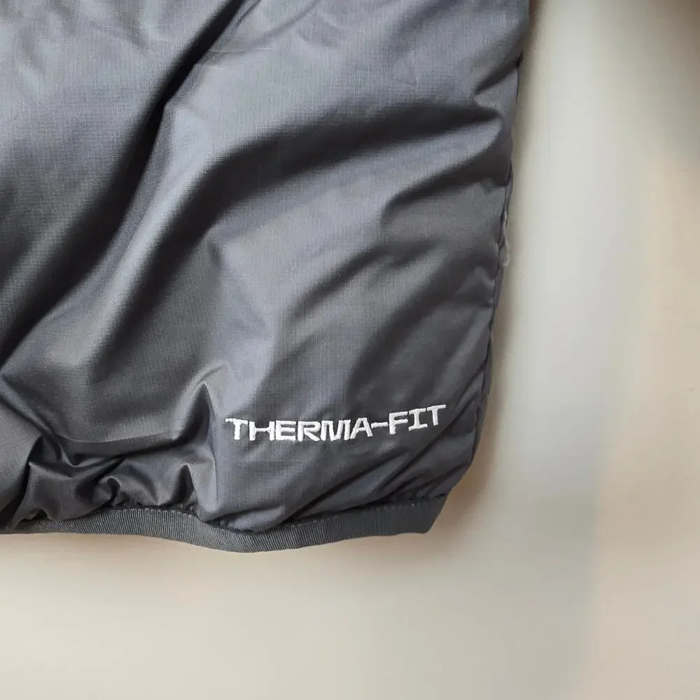 Nike Sportswear Club Mens Size L Iron Grey Therma-Fit Down Puffer Jacket IB2975